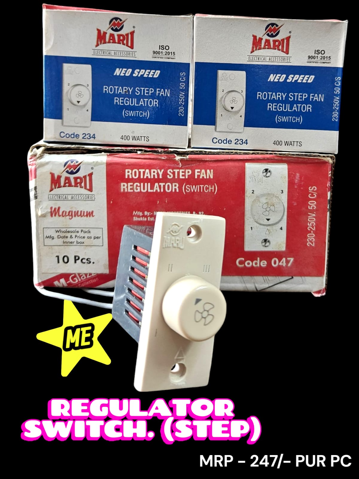 REGULTER SWITCH TYPE MARU